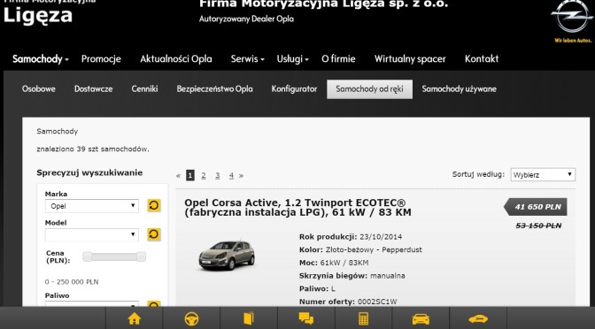 FM Ligęza Dealer GM Poland